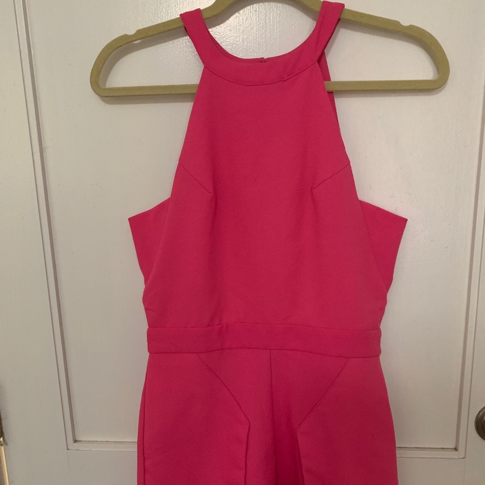 Hot pink J.O.A romper - NWT